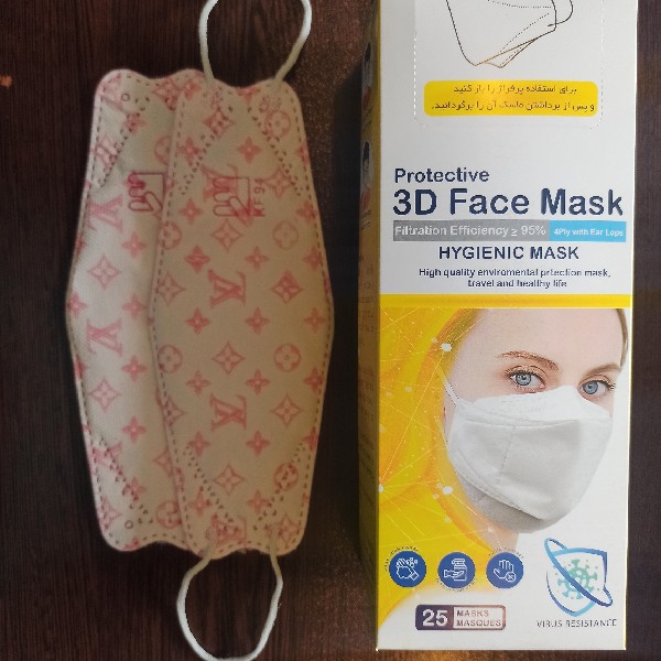 ماسک سه بعدی چهار لایه