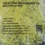 سرسمپلر زرد سایز 10 تا 100 فیلتردار RDF