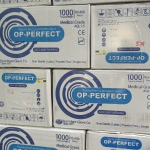 دستکش لاتکس بدونه پودر اوپی